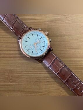 ALDO Men’s Rose Gold Chronograph Watch – S-7072 – Barely Used!